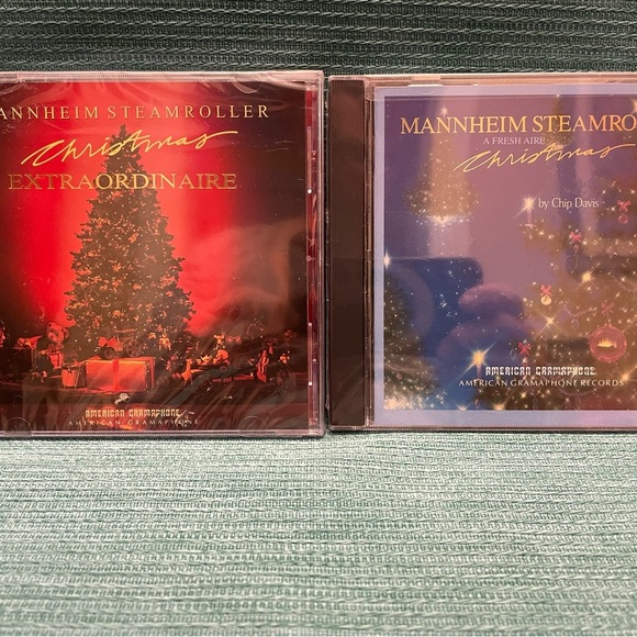 Mannheim Steamroller Sealed CD Christmas Lot -2 - Picture 2 of 3